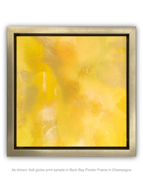Screaming Yellow Zonker | Framed Giclee Print on Canvas